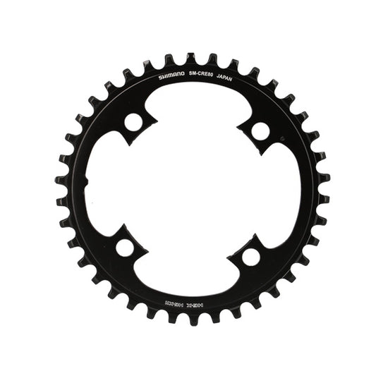 PLATEAU E BIKE/VAE MONO DIAM 104 38DTS NOIR SHIMANO CRE80 E8000/E8050/M8050 11V