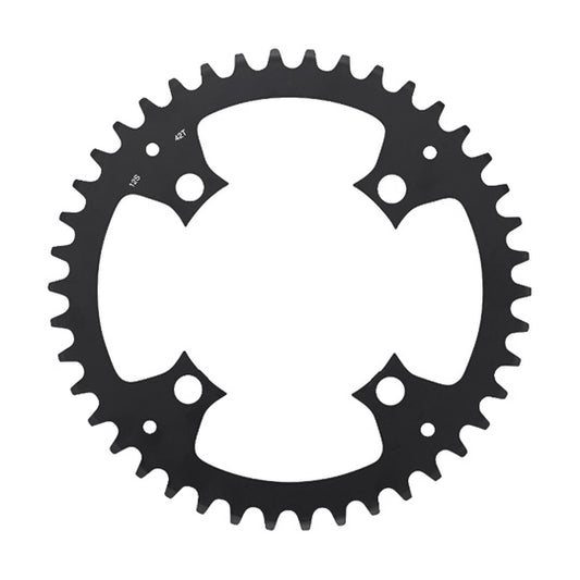 PLATEAU E BIKE/VAE MONO DIAM 104 42DTS NOIR SHIMANO CRE70 E8000/E8050/M8050 12V