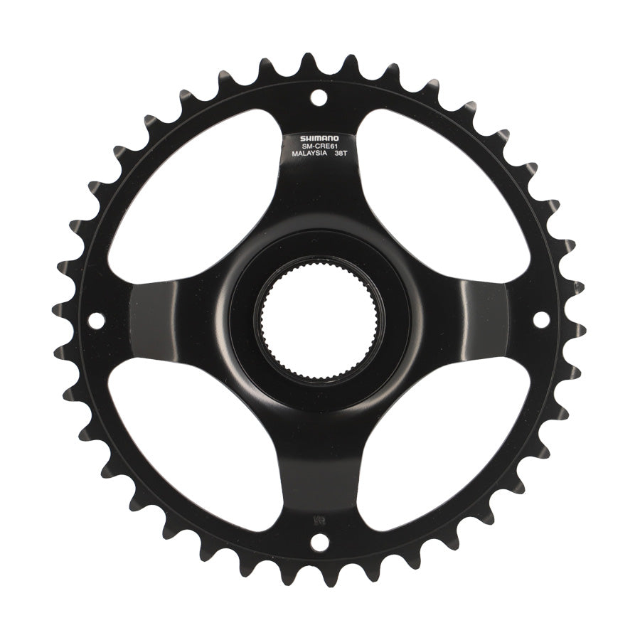 PLATEAU E BIKE/VAE MONO DIRECT MOUNT 38DTS NOIR SHIMANO CRE61 E6100 11V
