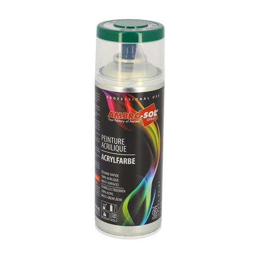 BOMBE PEINTURE AMBRO-SOL RAL 6005 VERT MOUSSE (AEROSOL 400ML)