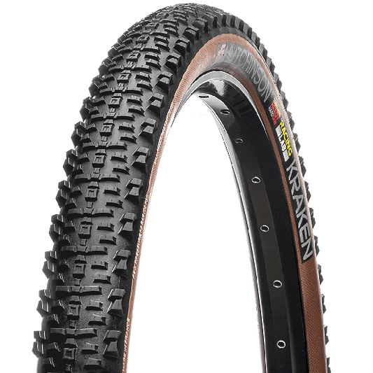 PNEU VTT 29X2.40 TS HUTCHINSON KRAKEN HARDSKIN TLR NOIR/MARRON TAN (57-622)