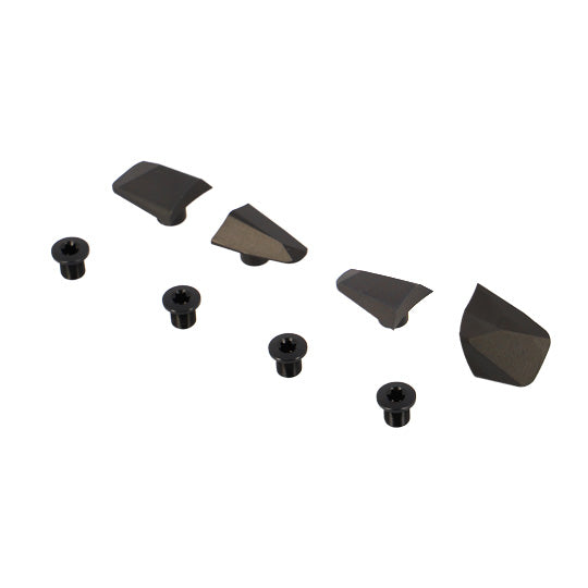 INTRAVIS X110 COMPATIBLE SHIMANO DURA ACE R9100 11V. NOIR TA CACHE VIS PLATEAU (X4)