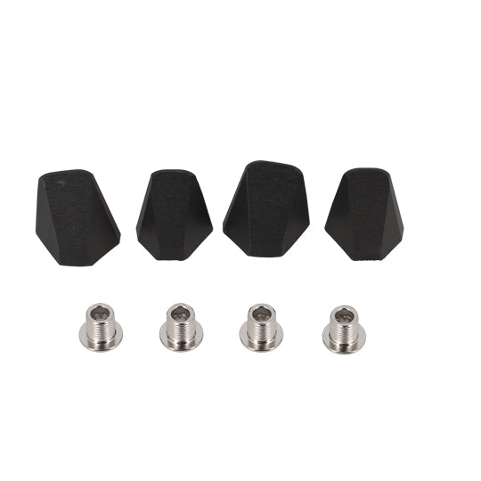 INTRAVIS X110 COMPATIBLE SHIMANO105/R7100 12V. NOIR TA  CACHE VIS PLATEAU (X4)