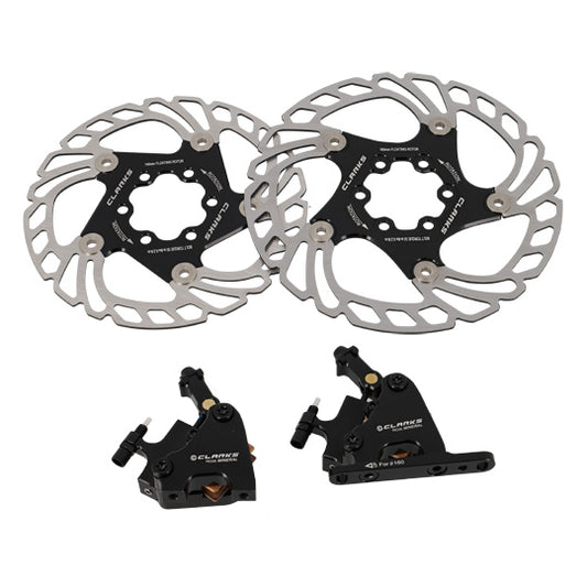 FREIN DISQUE AV/AR SEMI-HYDRO CLARKS CHM-05 160/140MM (AVEC DISQUE ET ADAPTATEUR)