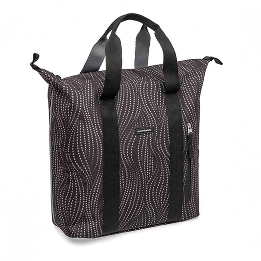 SACOCHE VELO PORTE BAGAGE NEWLOOXS SHOPPER KOTA ALMA NOIR - 24 LITRES - 450x360x180MM