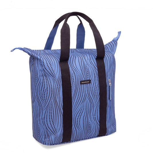 SACOCHE VELO PORTE BAGAGE NEWLOOXS SHOPPER KOTA ALMA BLEU - 24 LITRES - 450x360x180MM