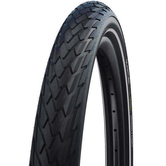 PNEU VTC/URBAIN 700X38C  - 28X1.50 TR SCHWALBE GREEN MARATHON NOIR (40-622) VAE/EBIKE 50 K