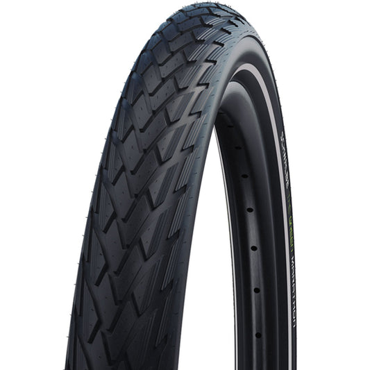 PNEU VTC/URBAIN 700X38C  - 28X1.50 TR SCHWALBE GREEN MARATHON NOIR (40-622) VAE/EBIKE 50 K