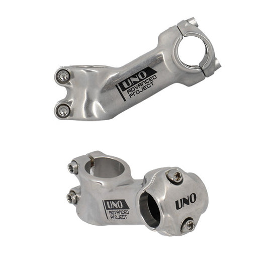 POTENCE VTT AHEAD SET 1''1/8 L90 UNO ARGENT + 30° (CINTRE 25.4)