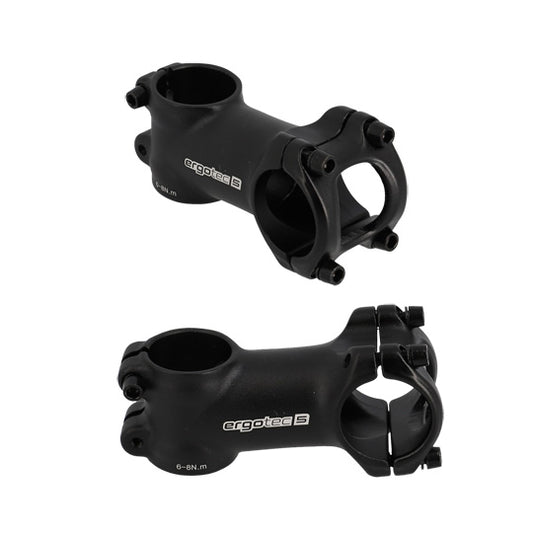 POTENCE VTT AHEAD SET 1''1/8 L70 ERGOTEC SHARK ALU NOIR + 7° (CINTRE 31.8)