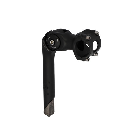 POTENCE REGLABLE PLONGEUR D22.2 L85UNO ALU NOIR OUVRABLE 0 A 60° (CINTRE 31.8)