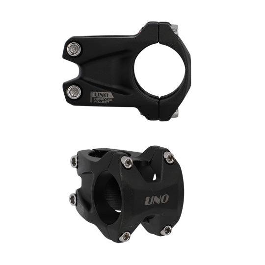 POTENCE VTT AHEAD SET 1''1/8 L35 UNO ALU NOIR 0° (CINTRE 35.0)