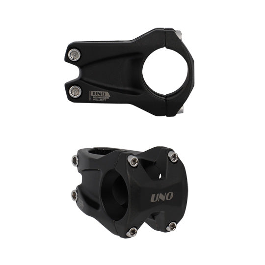 POTENCE VTT AHEAD SET 1''1/8 L45 UNO ALU NOIR 0° (CINTRE 35.0)