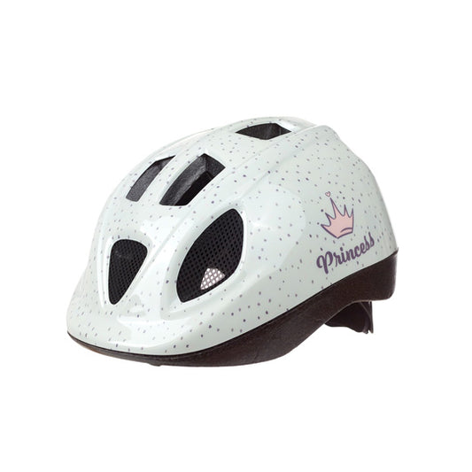 CASQUE ENFANT BABY POLISPORT XS KIDS CROWN GRIS CLAIR AVEC REGLAGE OCCIPITAL 46/53