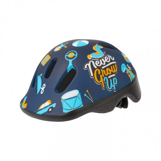 CASQUE ENFANT BABY POLISPORT XXS KIDS BABY TOYS 2 BLEU AVEC REGLAGE OCCIPITAL 44/48