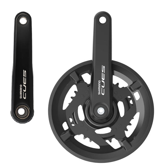 PEDALIER VTT DOUBLE 46-30D L175 ALU SHIMANO CUES FC-U4010 9/10V