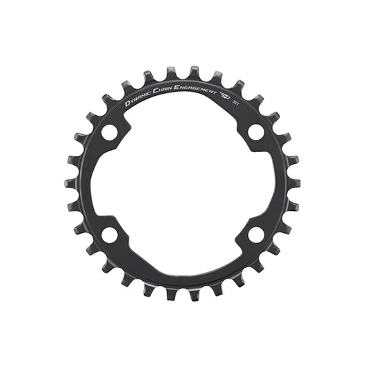 PLATEAU VTT MONO DIAM 96 EXTER 30DTS NOIR 4 BRANCHES SHIMANO ORIGINE CUES FC-U6000