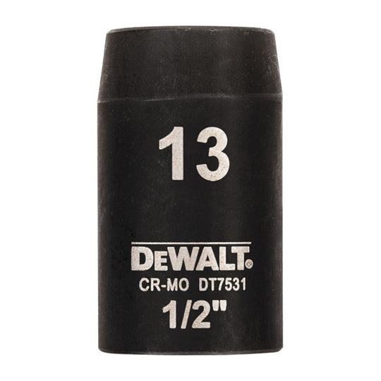 DOUILLE IMPACT DEWALT DIAMÈTRE 13 MM 1/2"