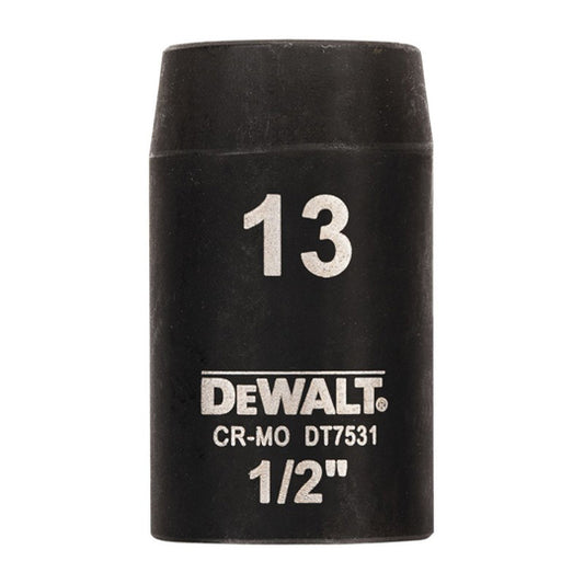 DOUILLE IMPACT DEWALT DIAMÈTRE 13 MM 1/2"