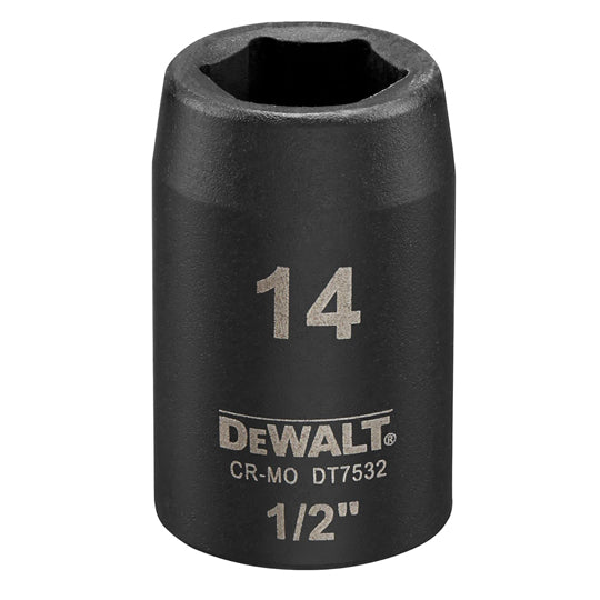 DOUILLE IMPACT DEWALT DIAMÈTRE 14 MM 1/2"