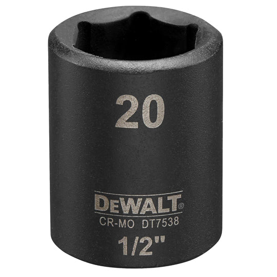 DOUILLE IMPACT DEWALT DIAMÈTRE 20 MM 1/2"