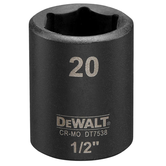 DOUILLE IMPACT DEWALT DIAMÈTRE 20 MM 1/2"