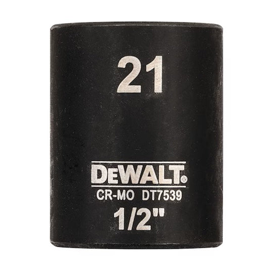 DOUILLE IMPACT DEWALT DIAMÈTRE 21 MM 1/2"
