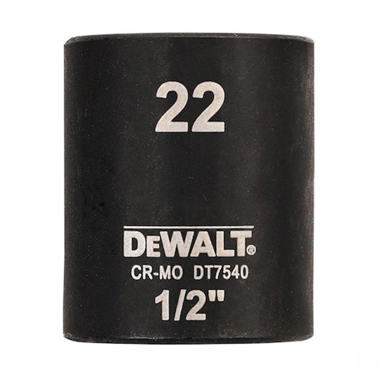 DOUILLE IMPACT DEWALT DIAMÈTRE 22 MM 1/2"