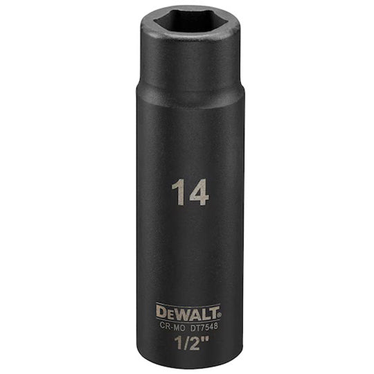 DOUILLE IMPACT DEWALT DIAMÈTRE 14 MM 1/2"