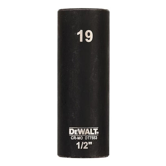 DOUILLE IMPACT DEWALT DIAMÈTRE 19 MM 1/2"