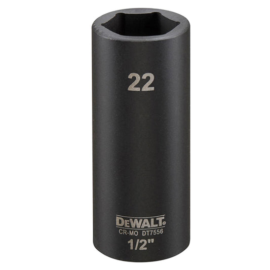 DOUILLE IMPACT DEWALT DIAMÈTRE 22 MM 1/2"