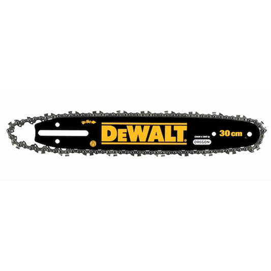 GUIDE AVEC CHAINE 30CM  DEWALT POUR TRONÇONNEUSE
