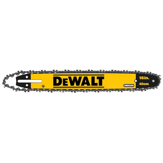 GUIDE AVEC CHAINE 40CM DEWALT POUR TRONÇONNEUSE