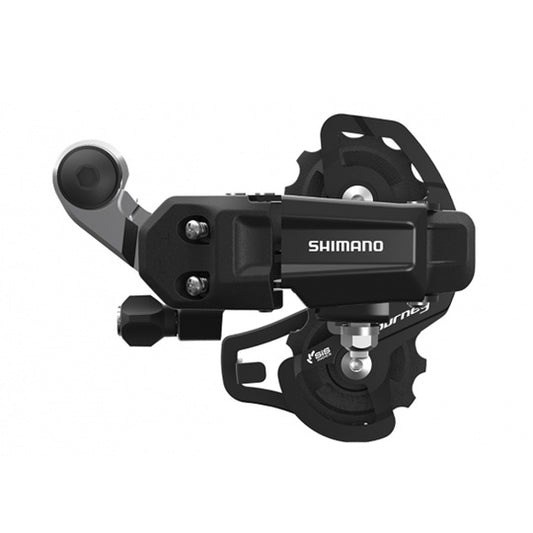 DERAILLEUR VTT AR SHIMANO TY200 TOURNEY 6/7V  A VISSER CHAPE COURTE
