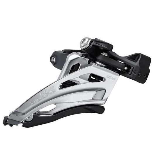 DERAILLEUR VTT AV SHIMANO D34.9/31.8/28.6 DEORE M4100 (TIRAGE PAR AVANT) COLLIER BAS (2X10