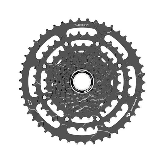CASSETTE  9V. VTT SHIMANO CUES CS-LG400 LINKGLIDE - 11-46DTS