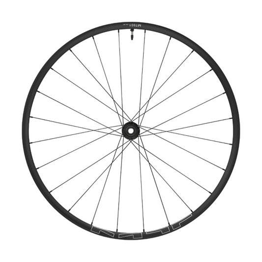 ROUE VTT 29" AV JANTE NOIR MOYEU SHIM MT601 DISQUE CENTERLOCK AXE TRAVERSANT 15X100