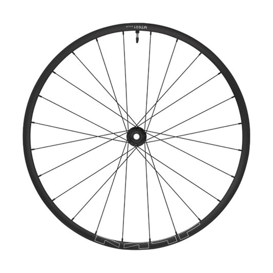 ROUE VTT 27.5" AV JANTE NOIR MOYEU SHIM MT601 DISQUE CENTERLOCK AXE TRAVERSANT 15X100