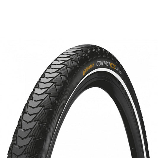 PNEU VTC/URBAIN 700X40C - 28X1.60 TR CONTINENTAL CONTACT PLUS TT NOIR (42-622) VAE/EBIKE 5