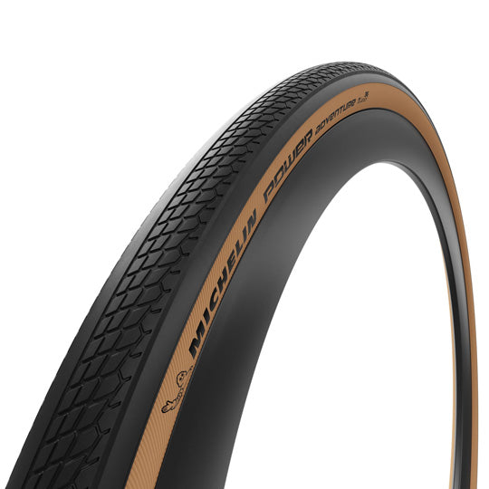 PNEU GRAVEL 650BX48 TS MICHELIN POWER ADVENTURE TLR NOIR/BEIGE (48-584)