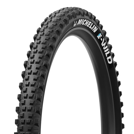 PNEU VTT 27.5X2.60 TS MICHELIN E-WILD REAR TLR NOIR (65-584) VAE/EBIKE 25 KM/H