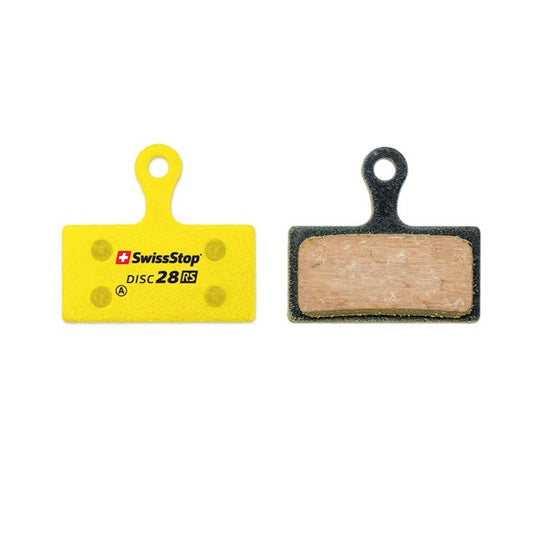 PLAQUETTE FREIN VTT 39 SWISSSTOP DISC 28RS ORGANIQUE ADAPT.SHIMANO XTR/XT/SLX BR-M9000/800