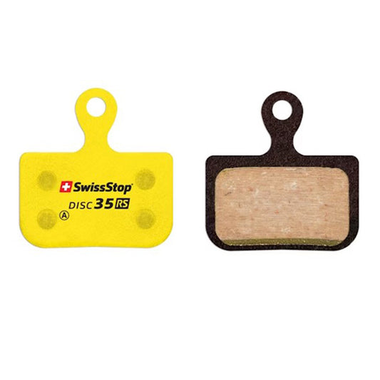 PLAQUETTE FREIN VTT/ROUTE 53 SWISSSTOP DISC 35RS ORGANIQUE ADAPT. SRAM RED E TAP AXS/AVID
