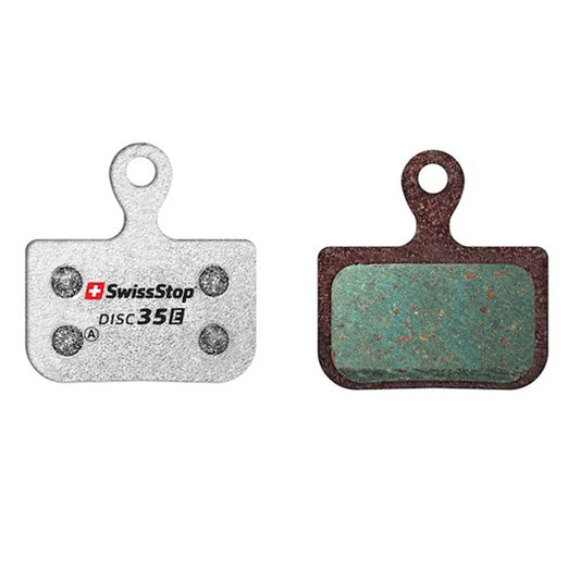 PLAQUETTE FREIN VTT/ROUTE 53 SWISSSTOP DISC 35E ORGANIQUE ADAPT. SRAM RED E TAP AXS/AVID