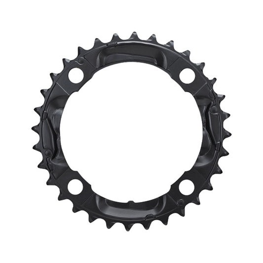PLATEAU VTT TRIPLE DIAM 104 INTERM 32DTS NOIR 4 BRANCHES SHIMANO ORIGINE DEORE M590 9V