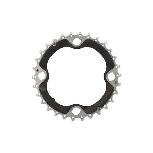 PLATEAU VTT TRIPLE DIAM 96 INTERM 30DTS NOIR 4 BRANCHES SHIMANO ORIGINE DEORE XT M782