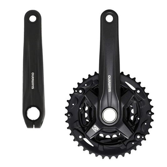PEDALIER VTT TRIPLE 40-30-22D L170 ALU SHIMANO MT210 9V