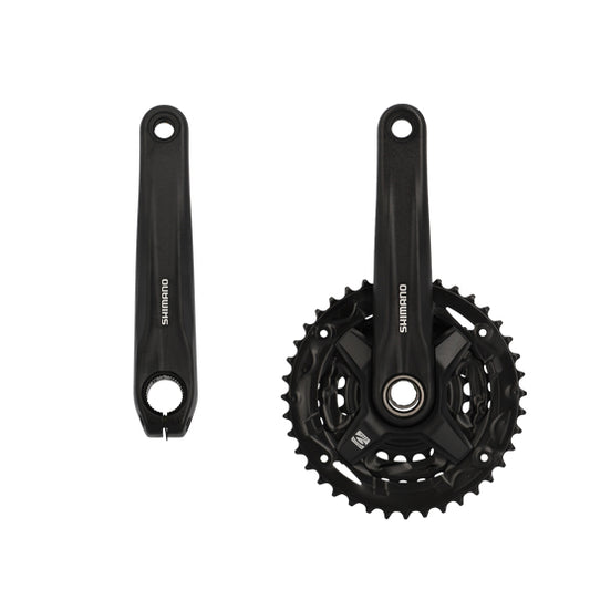 PEDALIER VTT TRIPLE 40-30-22D L175 ALU SHIMANO MT210 9V