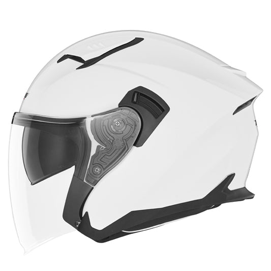CASQUE JET DOUBLE ECRAN NOX N130 BLANC PERLE T61-62 XL - CE 22.06