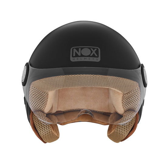 CASQUE JET NOX N210 EVO NOIR MAT T55-56 S - CE 22.06